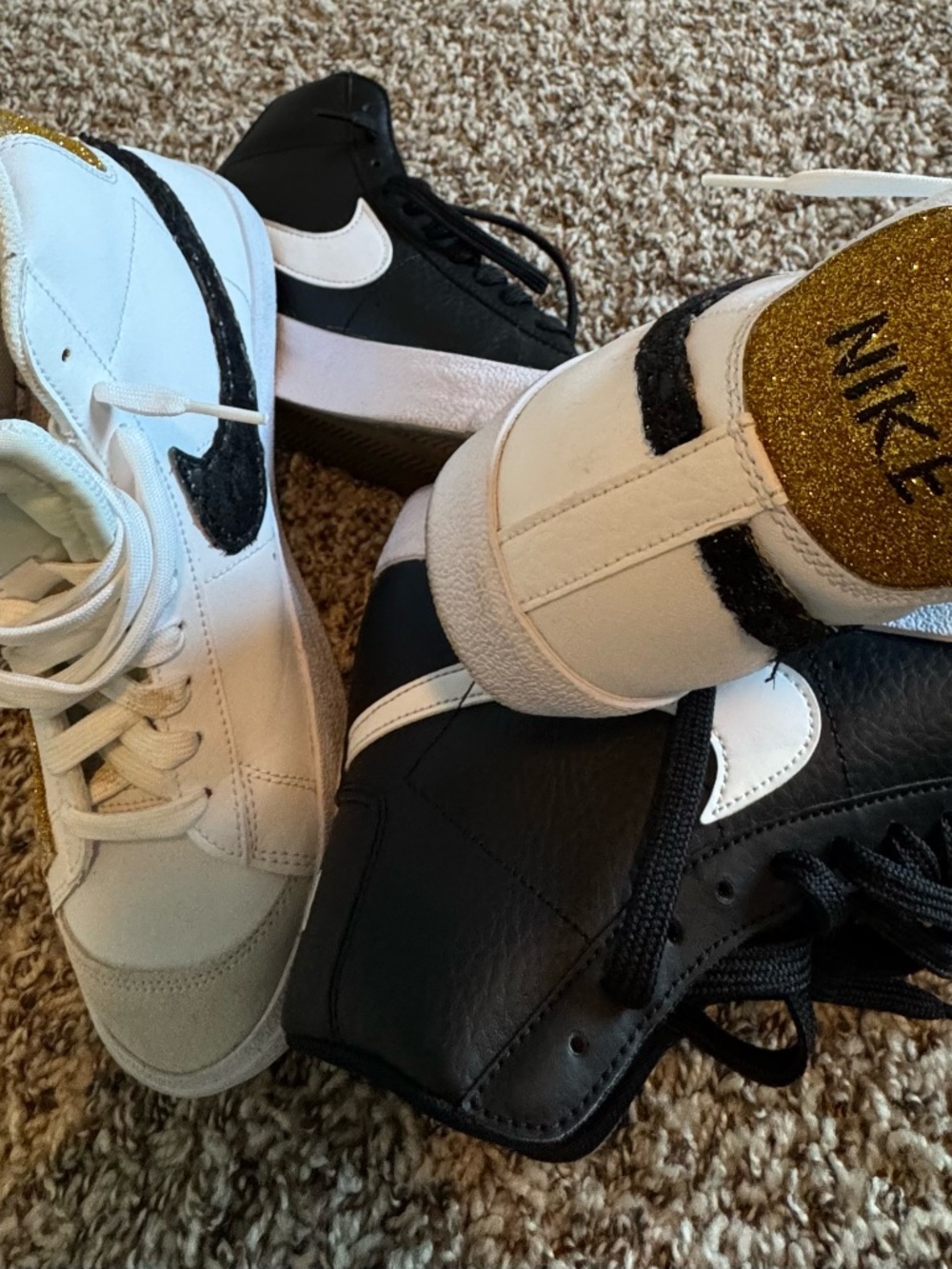 Kid's sneakers by Nike 6.5y(women's 8 us /38 euro).